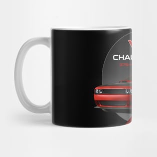 Dodge Red Challenger Mug